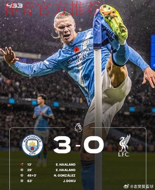 曼城3-0利物浦距榜首4分 哈兰德破门多库世界波